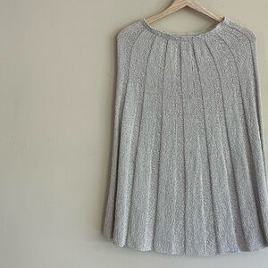 Vintage Handmade Knit Skirt of a Set